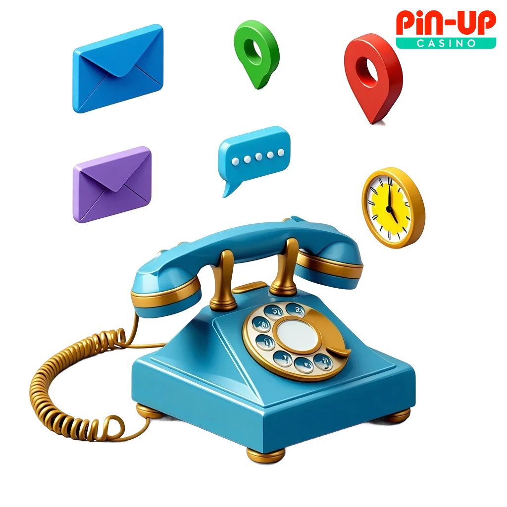 Pin-Up Bangladesh contacts: email, live chat (1–3m), phone (1–5m), messengers, socials; Bangla & English support; email 2–6h.