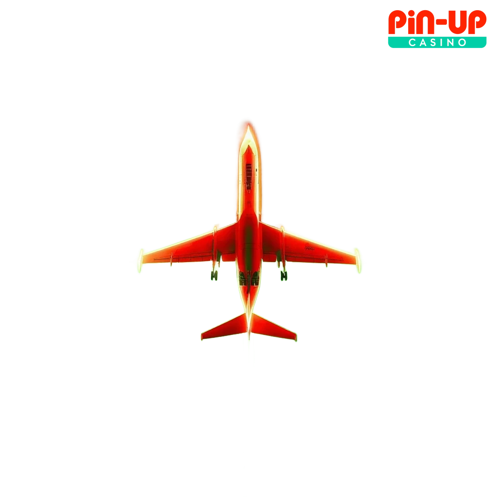 Pin-Up Aviator game screenshot with a red airplane and betting controls on a clean interface.