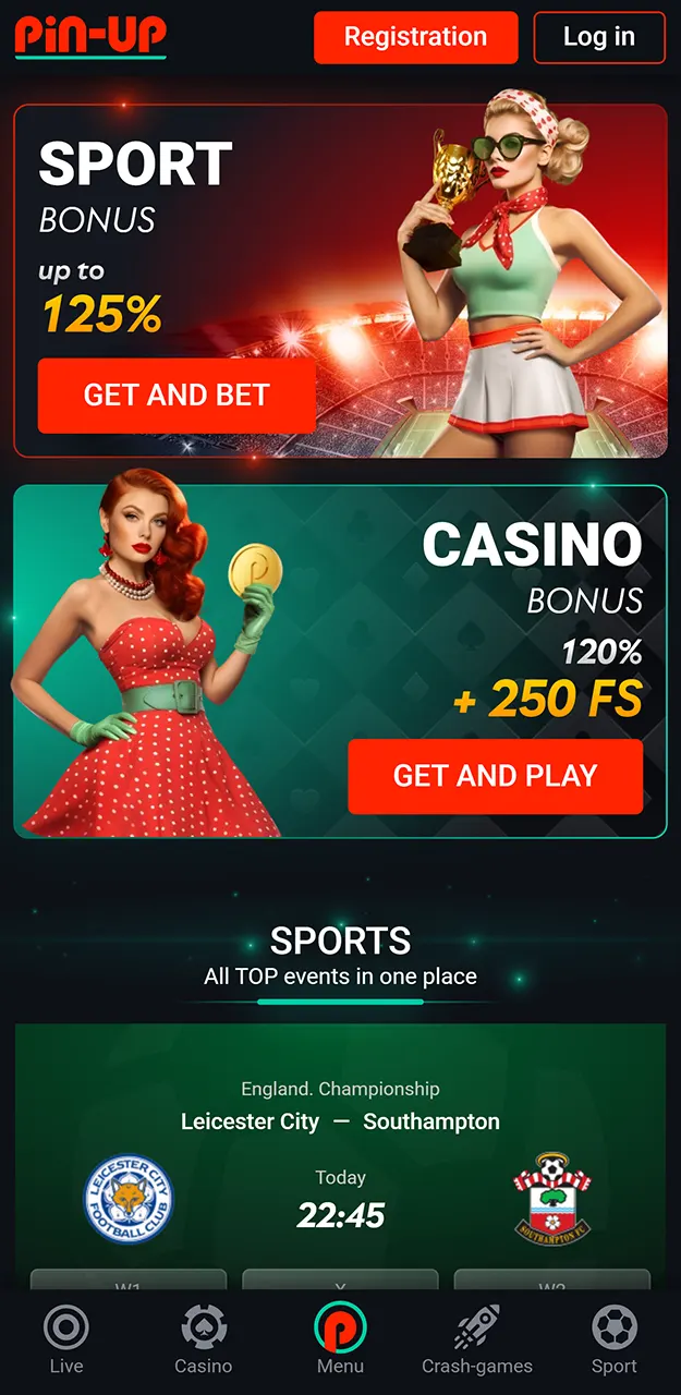 Find out how to start playing at Pin-Up.