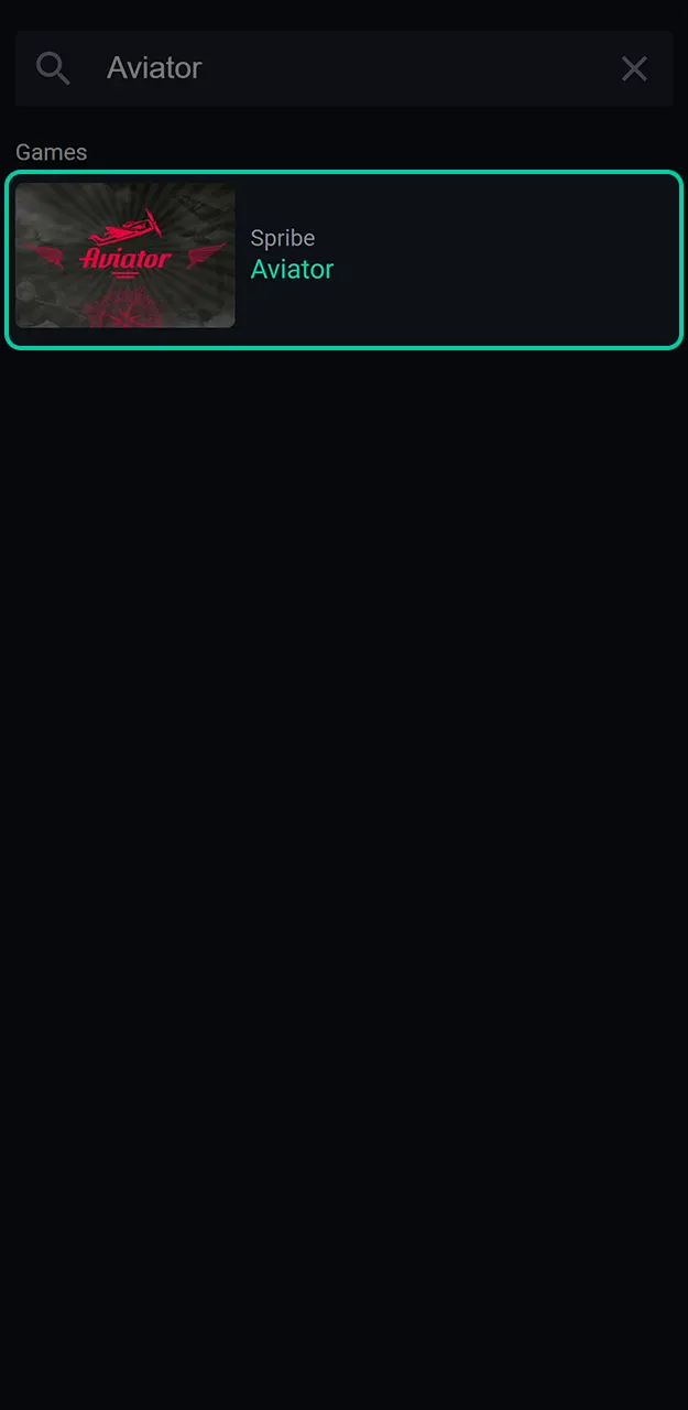 Begin playing the Pin-Up Aviator game directly through the Android app.