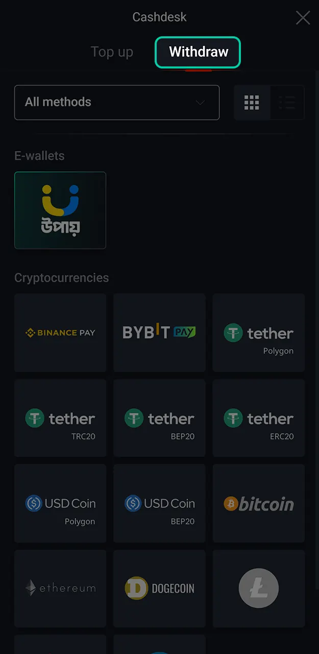 Monitor your history and request a Pin-Up Aviator payout successfully.