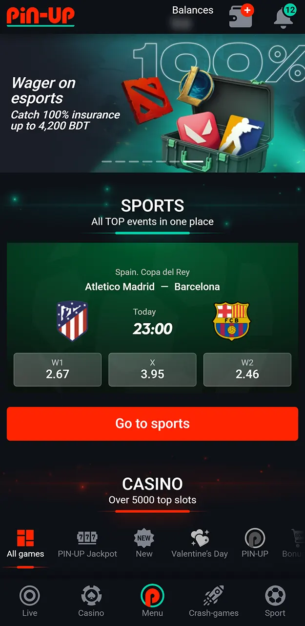 Meet the wagering requirements to cash out your Pin-Up welcome bonus winnings.