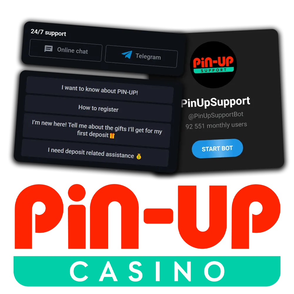 Contact Pin-Up Bangladesh support and customer service for any help.